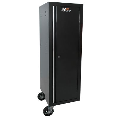 Homak Mfg. 19 in. H2PRO Side Locker Cabinet, Black