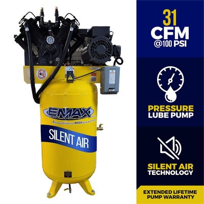 Compressor 7.5 HP 2 Stg 1 Ph Vert 80 Gal
