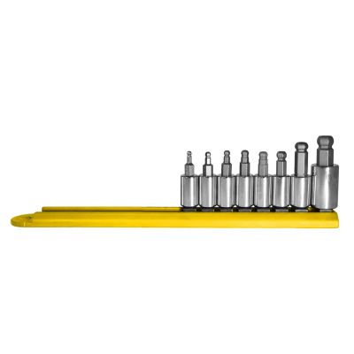 8 Piece SAE Ball Hex Socket Bit Set