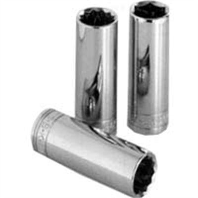 1/4in. Drive Deep 12 Point Socket 3/8in.