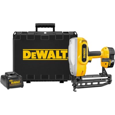 DeWalt 18V Cordless XRP 1-1/4" to 2-1/2" 16-Gauge Straight Finish Nailer Kit