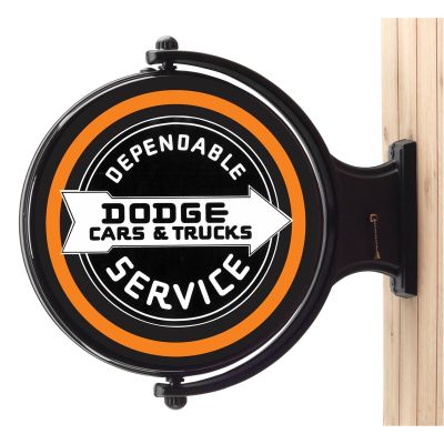 Dodge Service Revolving Wall Light