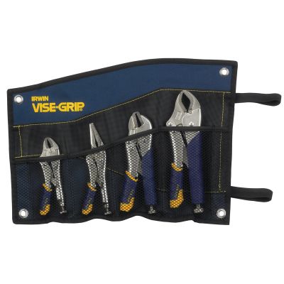 Vise-Grip 4-Piece Fast Release Locking Pliers Set (10CR, 7R, 6LN and 5WR)