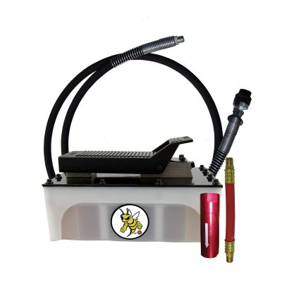 ESCO Yellow Jackit 5-Quart Plastic Reservoir Air Hydraulic Pump