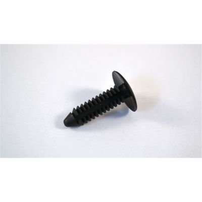 Black Universal Nylon Shield Retainer, Head Diameter 11/16" (100/Bag)