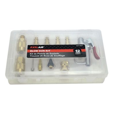 EXELAIR 12 Piece Blow Gun Kit