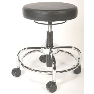 Service Stool with Vinyl seat, 300 lb capacity