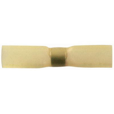 12-10 Yellow SS Heat Shrink Butt Connector - 4 Piece