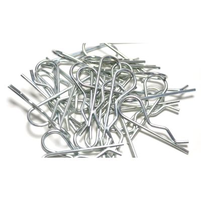Hitch Pin - Zinc Plated Wire Diameter - .062 / Length - 1 9/16" / I.D. - 3/8" 100 (100/bag)