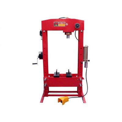 50 Ton Air/Hydraulic Shop Press with Grid Guard (Will Call Only)