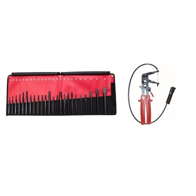 Mayhew Punch/Chisel Set with Free Hose Clamp Plier