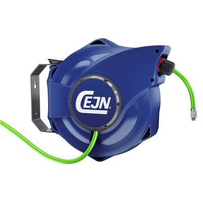 Hose reel, Medium (9,5x13,5/14m Hi-Vis) 3/8" NPT x 45' neon green