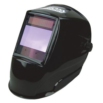 Stealth Black Matte, Nylon Welding Helmet with Mountain Logo