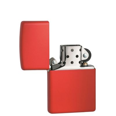 Zippo Red Matte Classic Lighter