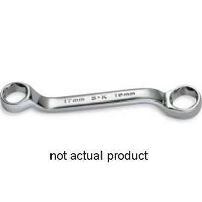 8mm x 9mm 6 Point SuperKrome Short Deep Offset Box End Wrench