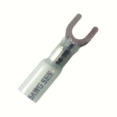 16-14 #10 Blue CS Heat Shrink Spade 3 Pcs