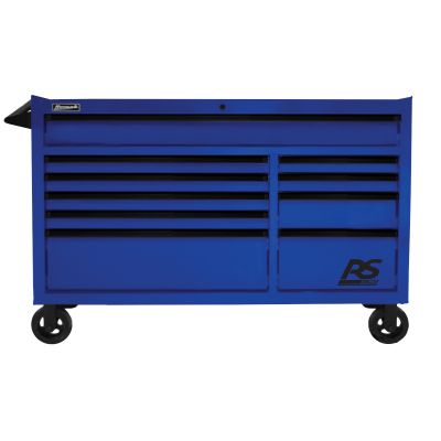 54 in. RS PRO 10-Drawer Roller Cabinet with 24 in. Depth