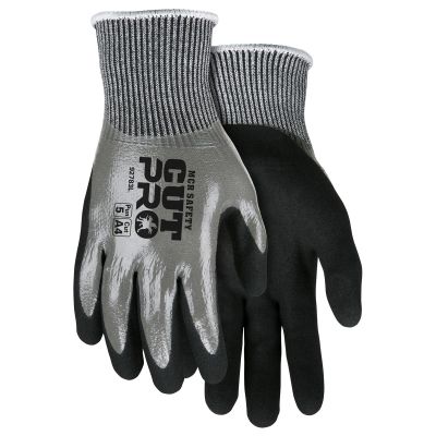 MCR Safety Cut Pro 13 Gauge Hypermax, Shell Foam Nitrile Palm Over Flat Nitrile Dip