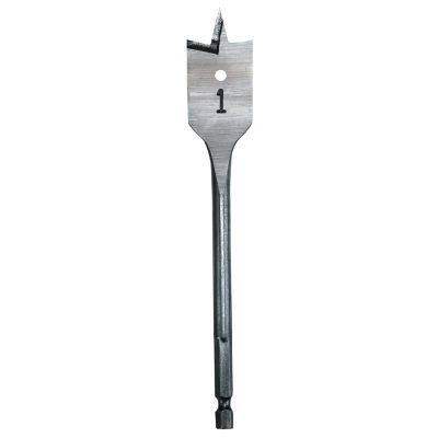Flat Boring Bit 1" x 6"