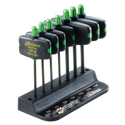 7 Pc Wing Torx Tip T6 - T20