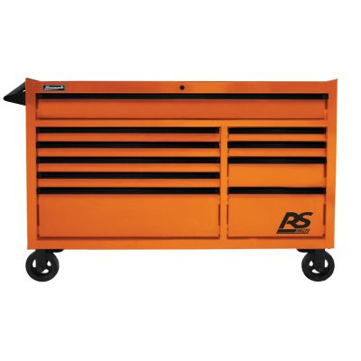 54 in. RS PRO 10-Drawer Roller Cabinet with 24 in. Depth