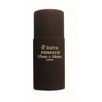 1/2 in. Drive Flip Socket 17 mm x 19mm