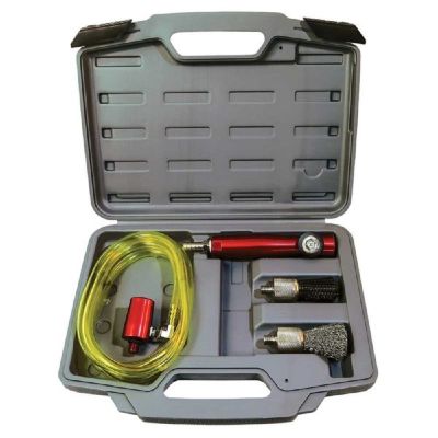 Flow-Through System with Brush and Venturi