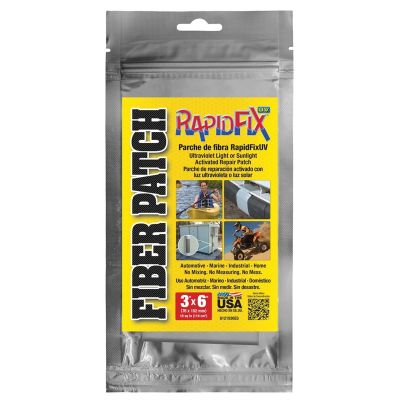 UV Fiber Patch 3IN x 6I, 18 SQ IN