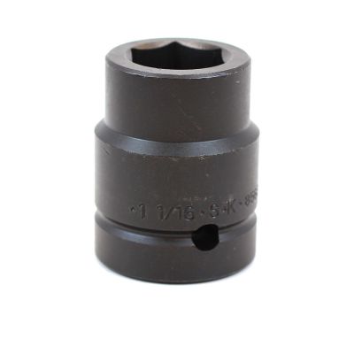 1-1/16" 1" Drive 6-Point Fract SAE Std Impact Socket