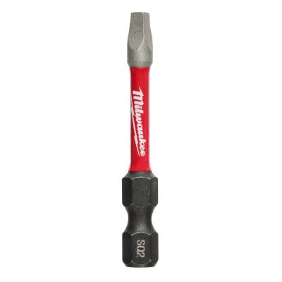 SHOCKWAVE? 2?Impact Square Recess #2 Power Bits (25 PK)