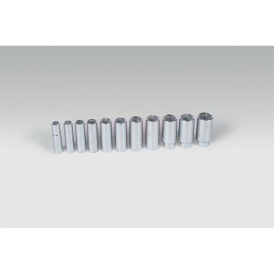 1/2"Dr 6Pt Dp Skt Set 11Pc