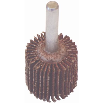 Flap Wheel 1" x 1" x 1/4" - 40 Grit, Abrasive Sandpaper