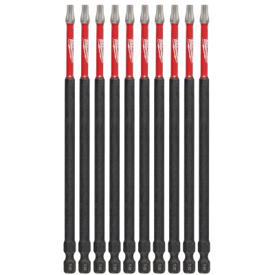 SHOCKWAVE? 6" Impact Torx? T25 Power Bits (10 Pk)