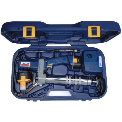12 Volt Cordless PowerLuber Grease Gun with Battery Kit