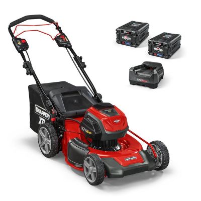 XD 82V Battery Power Self Propelled 21" Walk Behind Lawn Mower with (2) 2.0 Ah Batteries/Charger Included