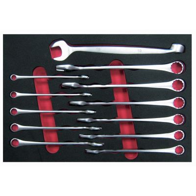 12 Piece High Torque 90 Degree Offet Box / Open End Wrench Set