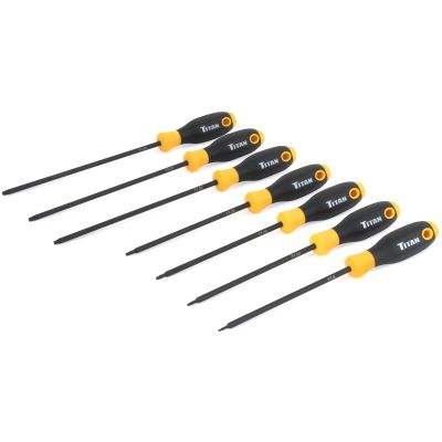 Titan 7-PieceTamper Resistant Star Screwdriver Set