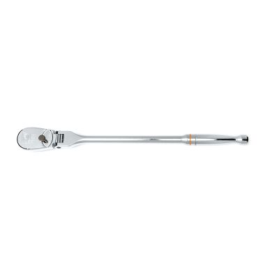 GEARWRENCH 1/2 in. Drive 90-Tooth Full Polish Flex Teardrop Ratchet