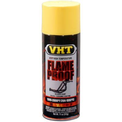 Spray Paint, Yellow, Flat, VHT