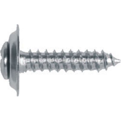 Phillips Oval Head Trim Screw, Size: 8 x 1", Head Size: #6, Finish: Chrome, Qty: 100