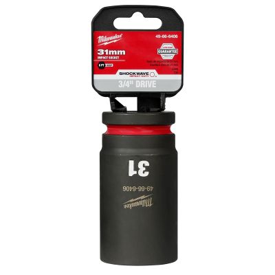 SHOCKWAVE Impact Duty? 3/4"Drive 31MM Deep 6 Point Socket