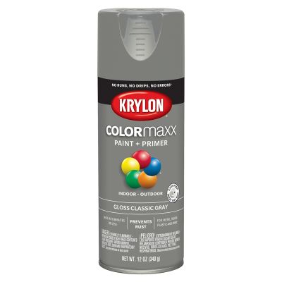 Gloss Classic Gray; 12 oz. Aerosol