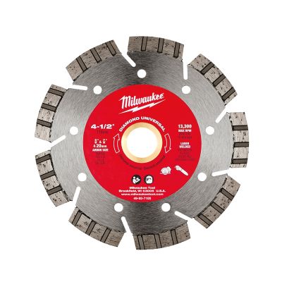 4 1/2" Diamond Universal segmented-turbo