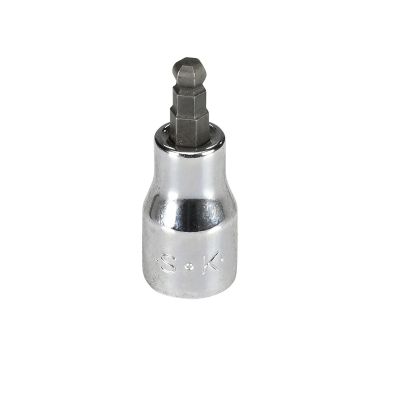 7mm 3/8" Drive Hex Ball Chrome Bit Socket