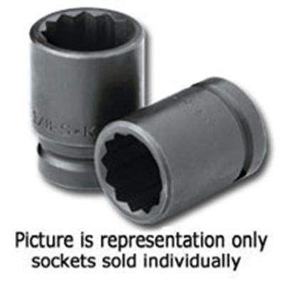 1-1/16" 3/4" Drive 12-Point Std ThinWall Impact Socket