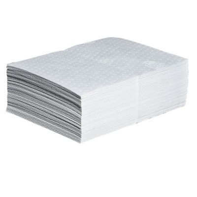 15" X 20" 50 pads/case  does not absorb water