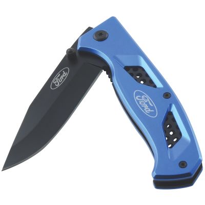 Ford Tools Blue Handle Folding Knife