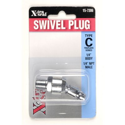 SWIVEL PLUG,1/4" BODY,1/4"NPT MALE