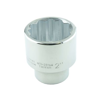 2 in. x 1 in. Drive 12-Point Chrome Socket (EA)