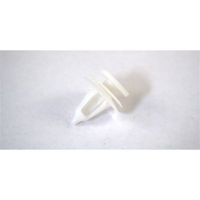 White Nylon Door Trim Panel Retainer Bottom Head Diameter 23/32" (100/Bag)